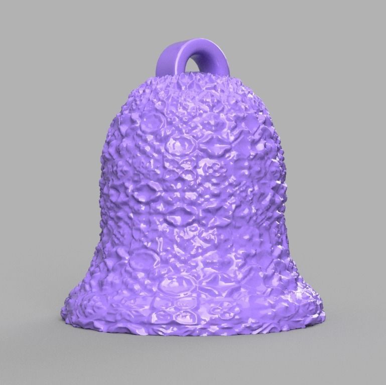cloche de noel X76   3d print  3D print model_69