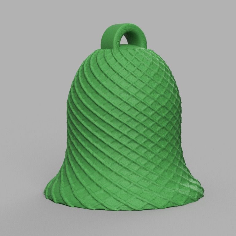 cloche de noel X76   3d print  3D print model_39