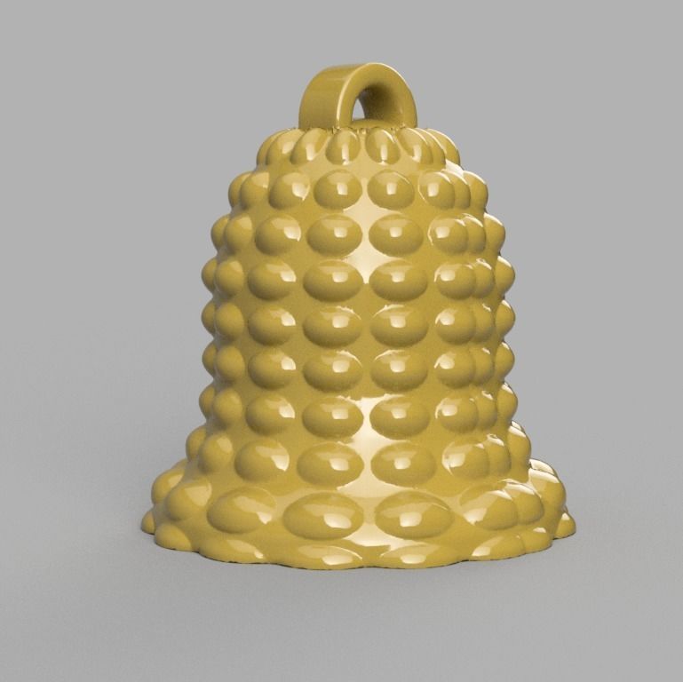 cloche de noel X76   3d print  3D print model_62