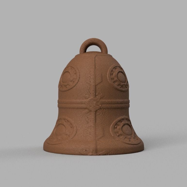 cloche de noel X76   3d print  3D print model_2