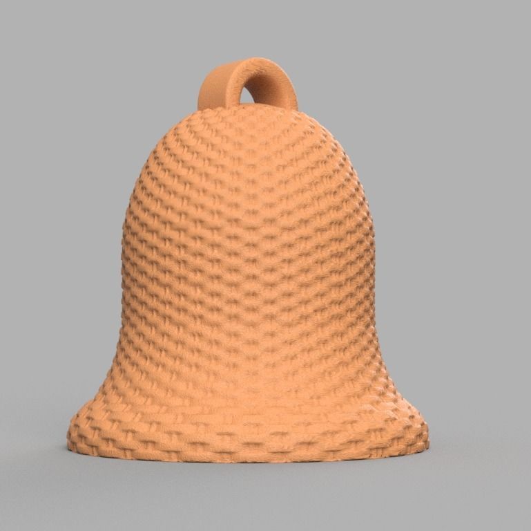 cloche de noel X76   3d print  3D print model_21