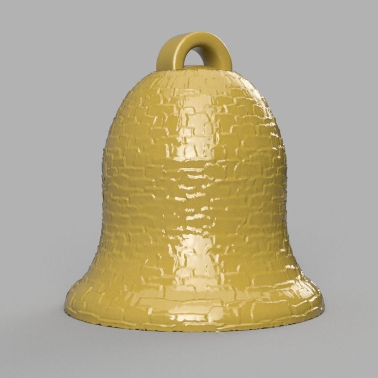 cloche de noel X76   3d print  3D print model_23