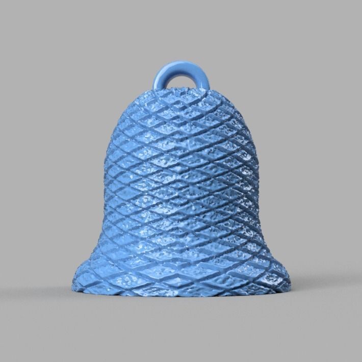 cloche de noel X76   3d print  3D print model_53