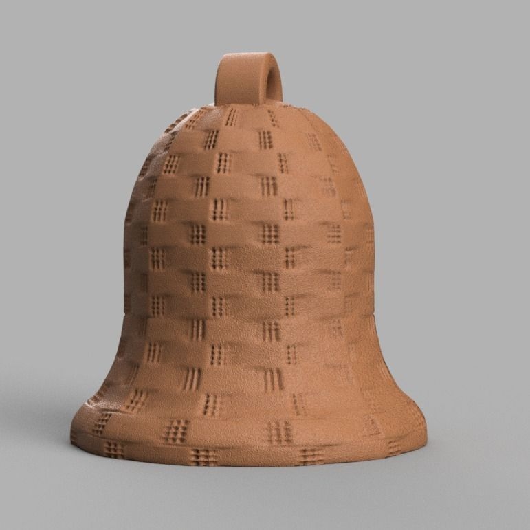cloche de noel X76   3d print  3D print model_11
