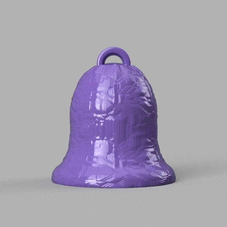cloche de noel X76   3d print  3D print model_70
