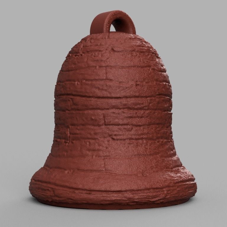 cloche de noel X76   3d print  3D print model_55