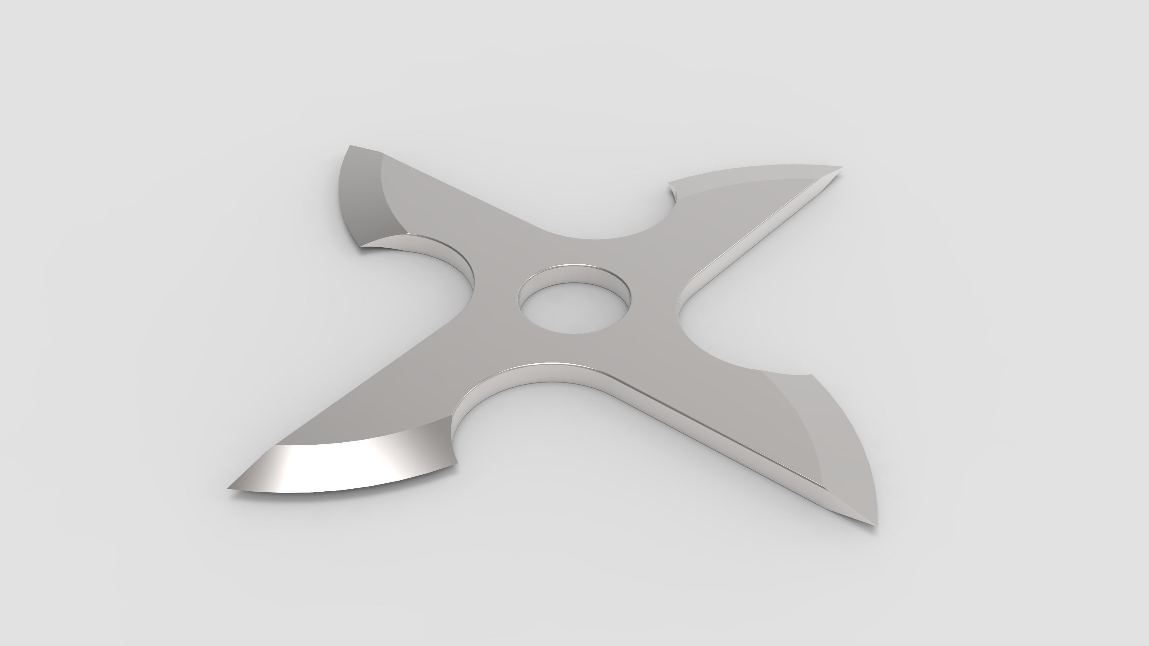 Samurais or Ninjas shuriken - II 3D print model_2