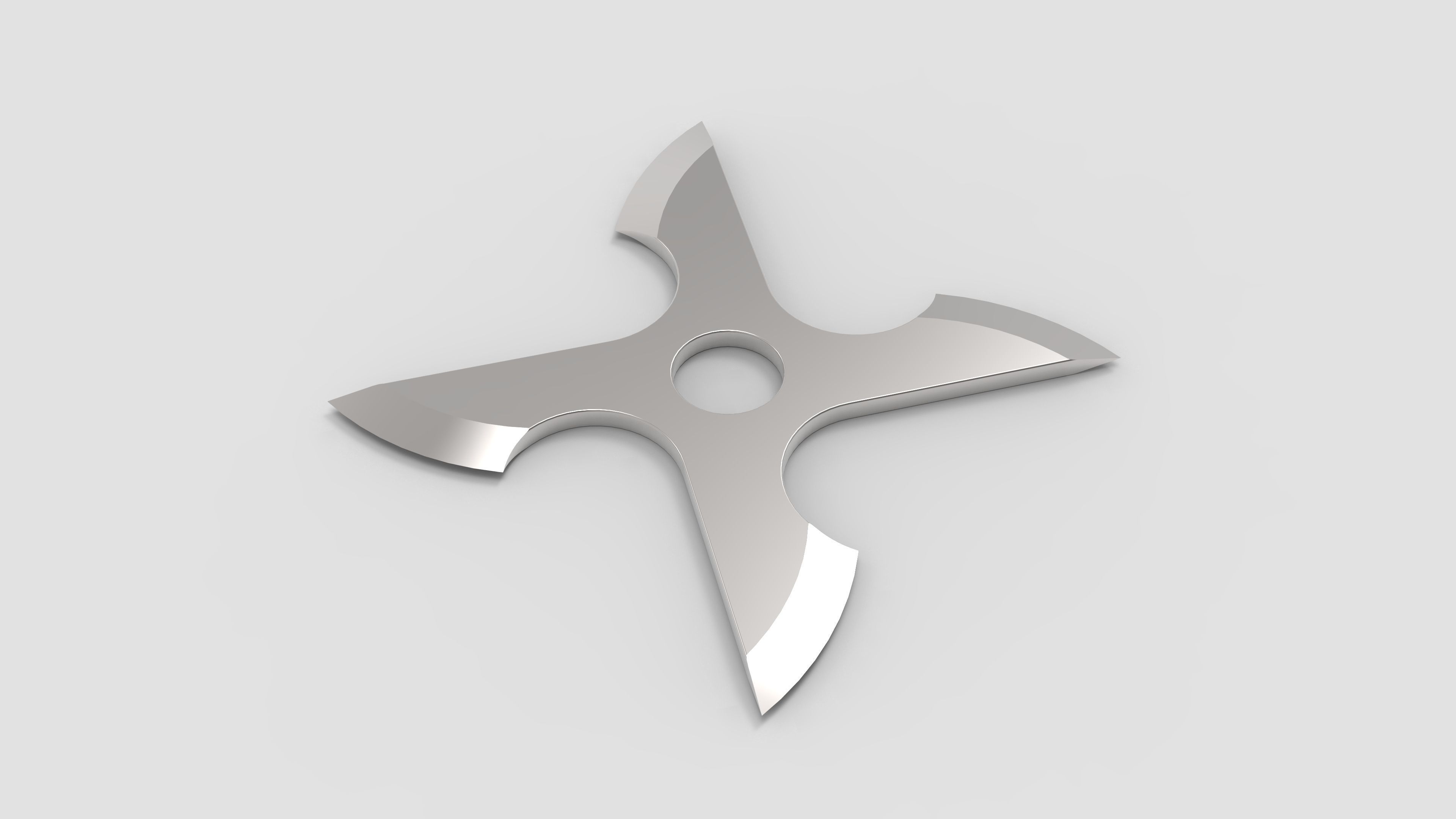 Samurais or Ninjas shuriken - II 3D print model_6