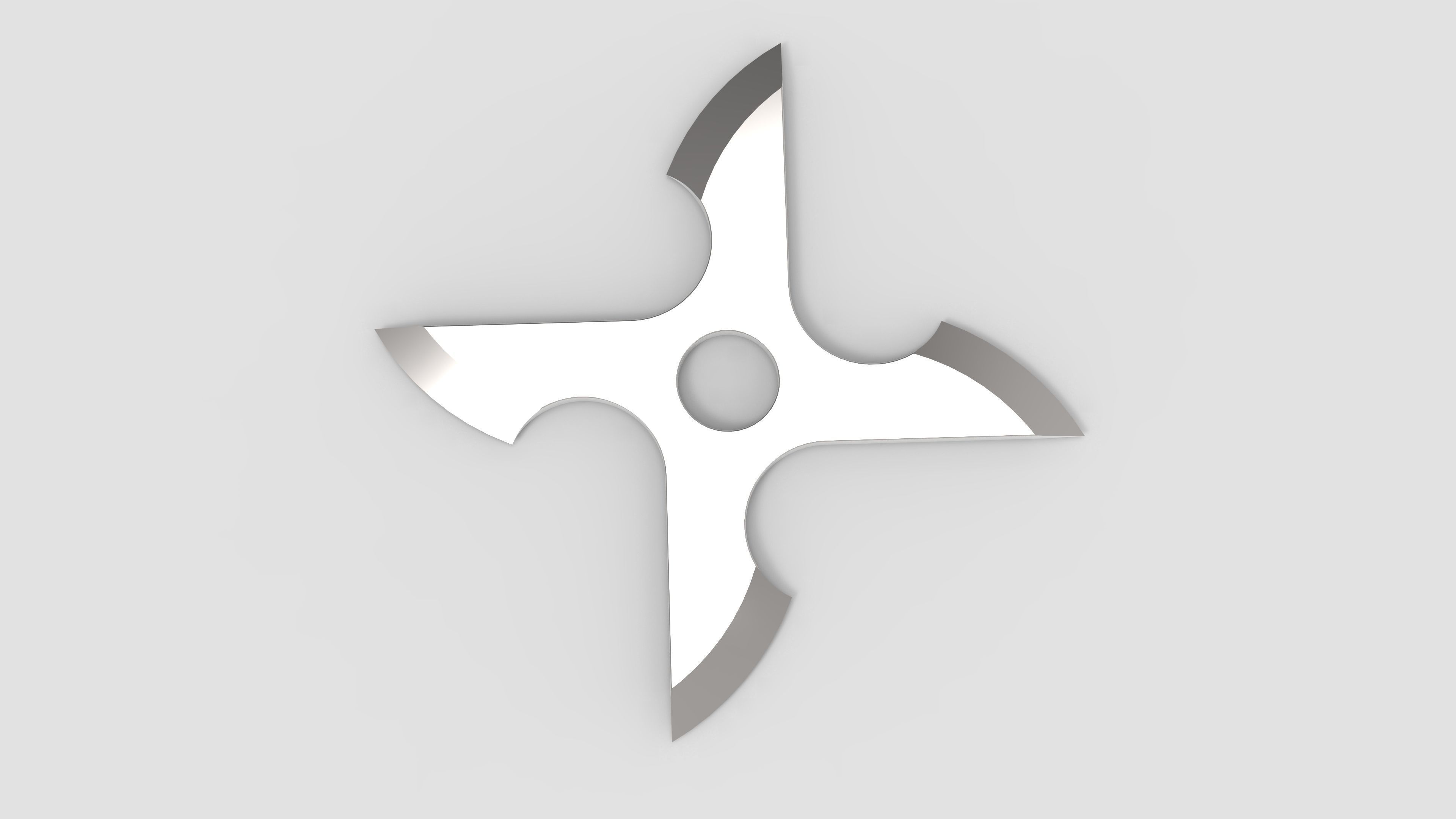 Samurais or Ninjas shuriken - II 3D print model_7