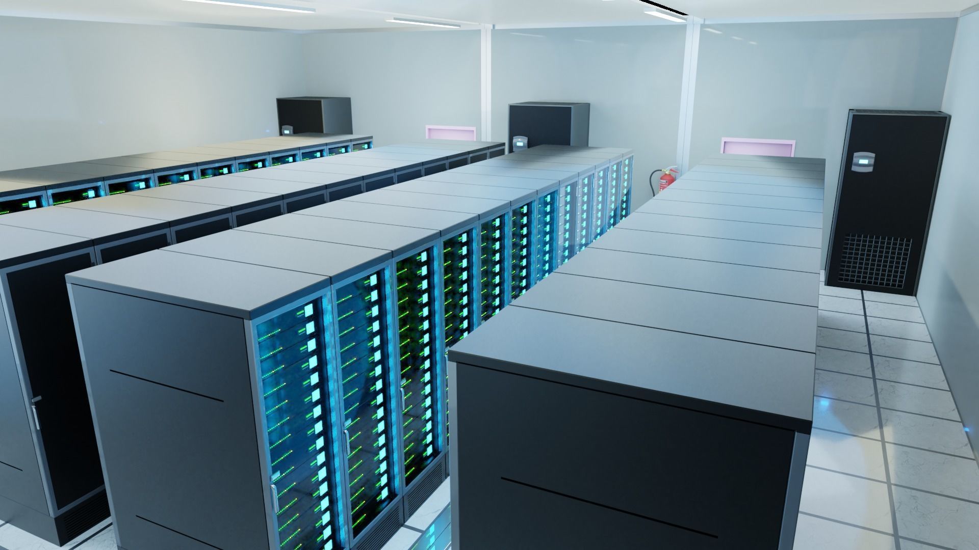 Data center server 3D model_3