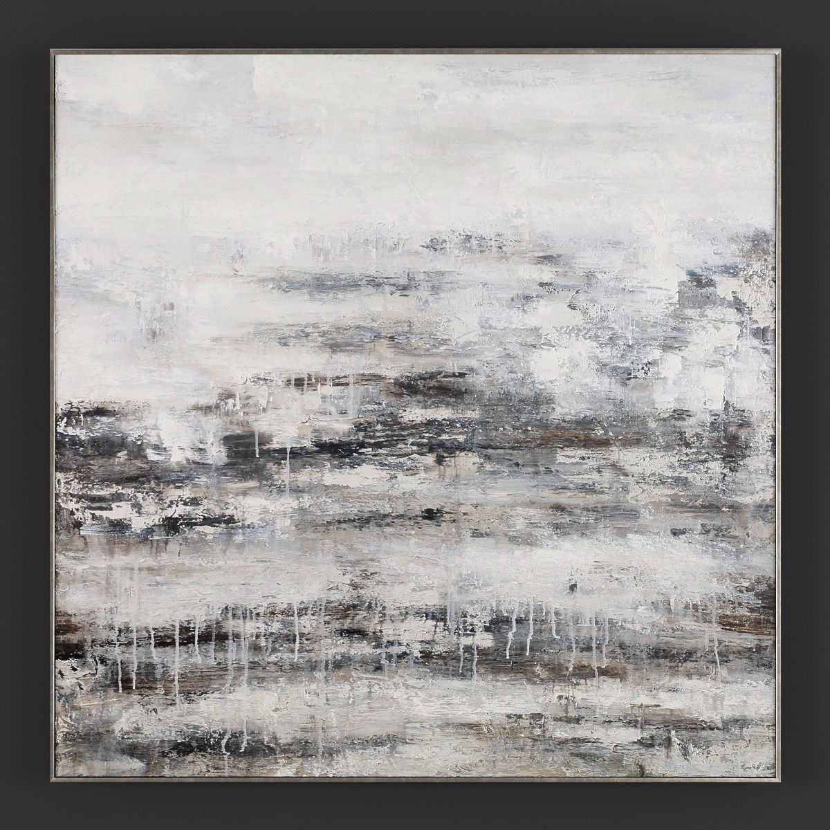 Pictures100 abstract painting of city Low-poly 3D model_2