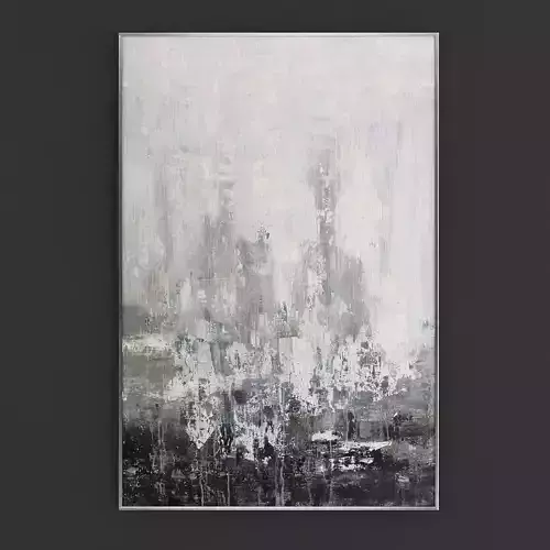 Pictures102 abstract painting Low-poly 3D model