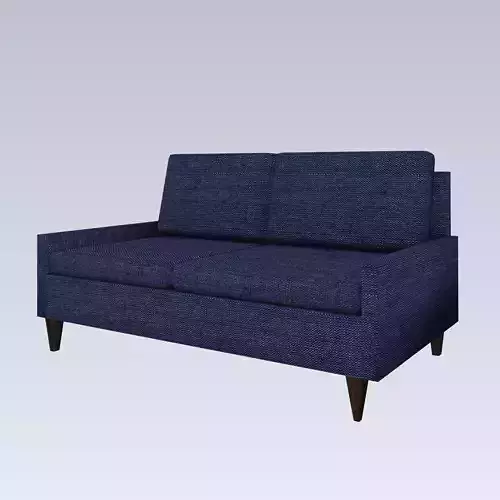 Sofa Model 3d with legs