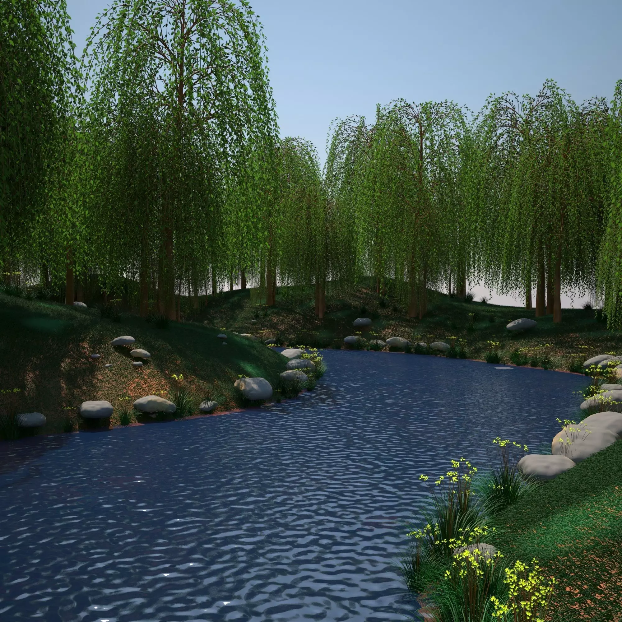 Landscape Model 03 3D model_0