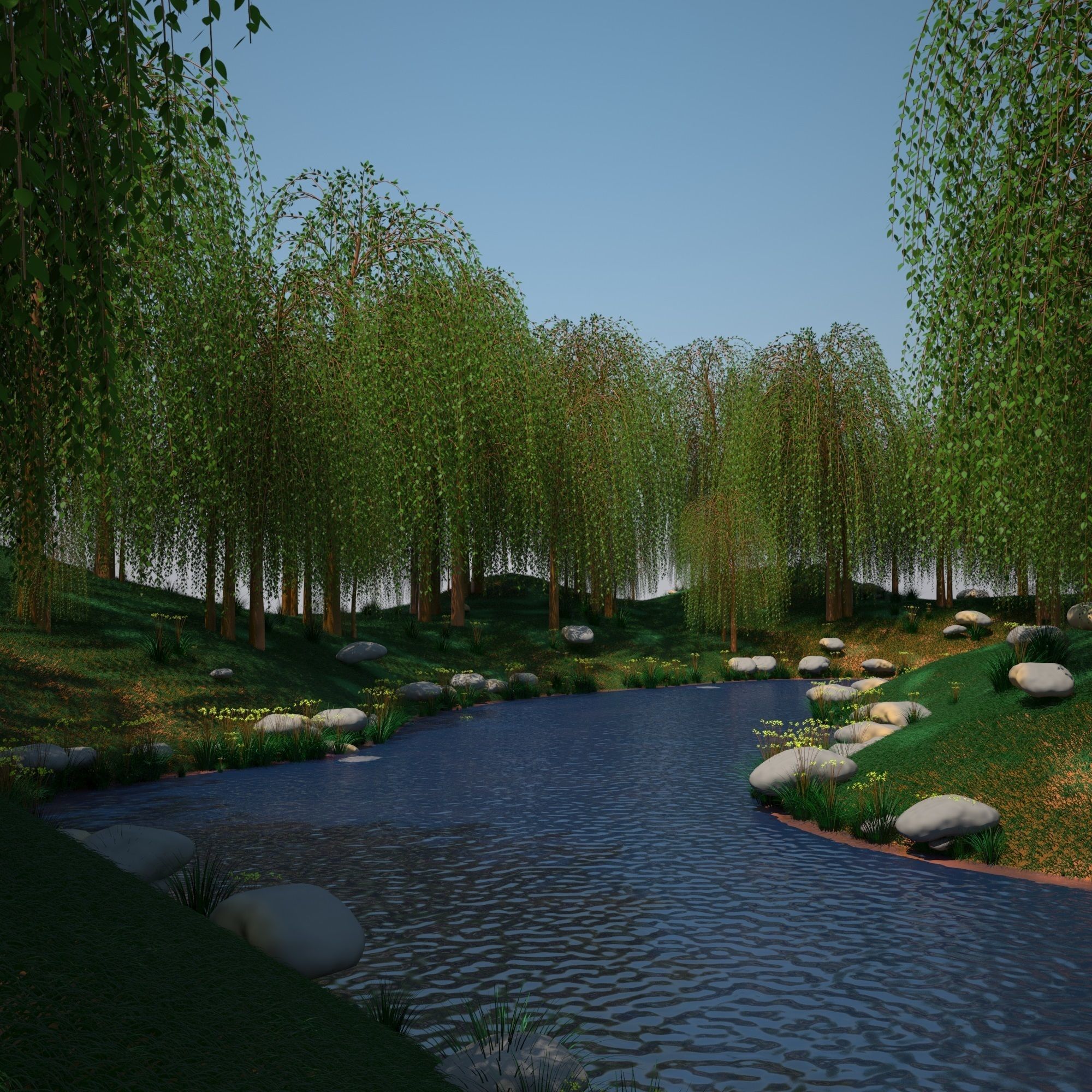 Landscape Model 03 3D model_2