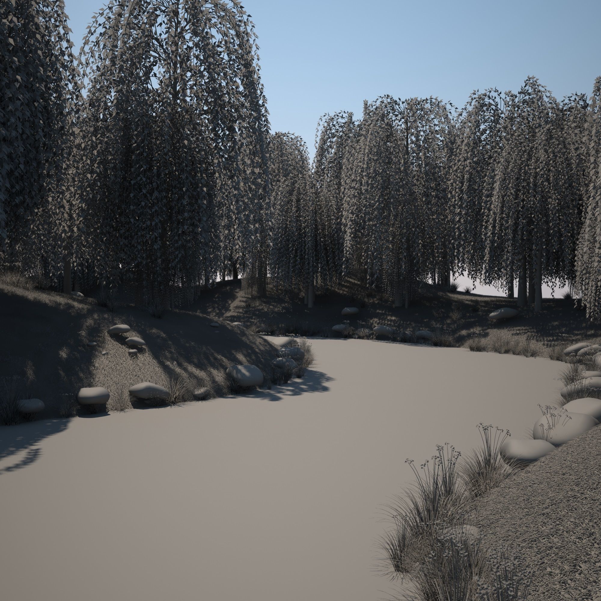 Landscape Model 03 3D model_8