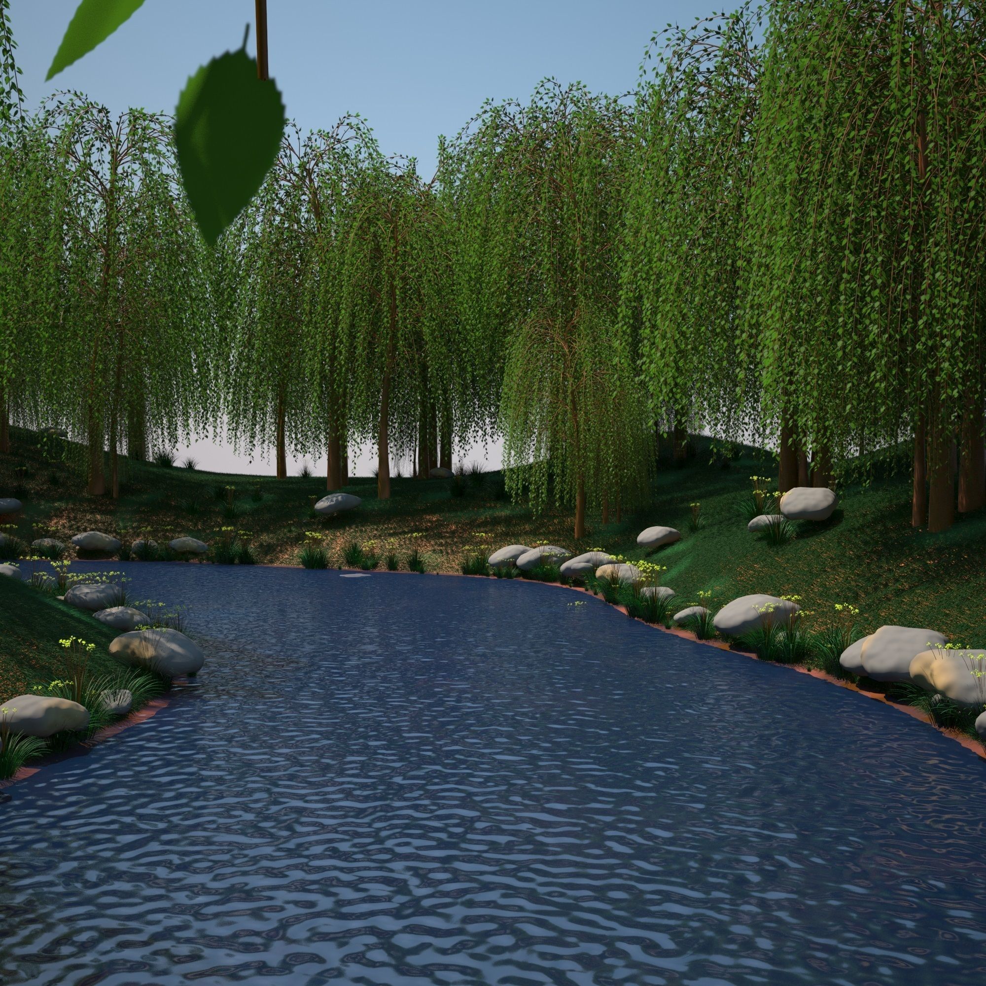Landscape Model 03 3D model_1