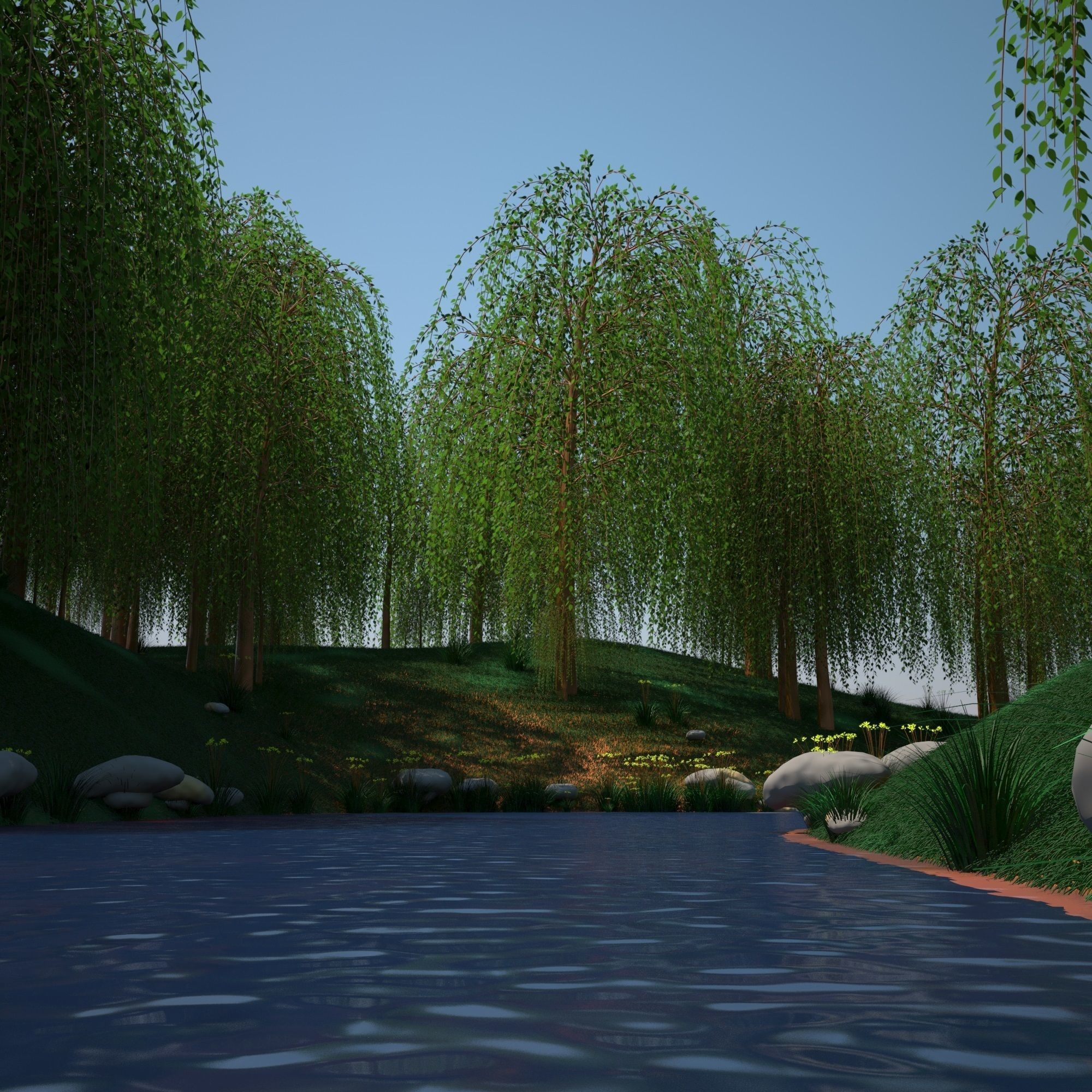 Landscape Model 03 3D model_3