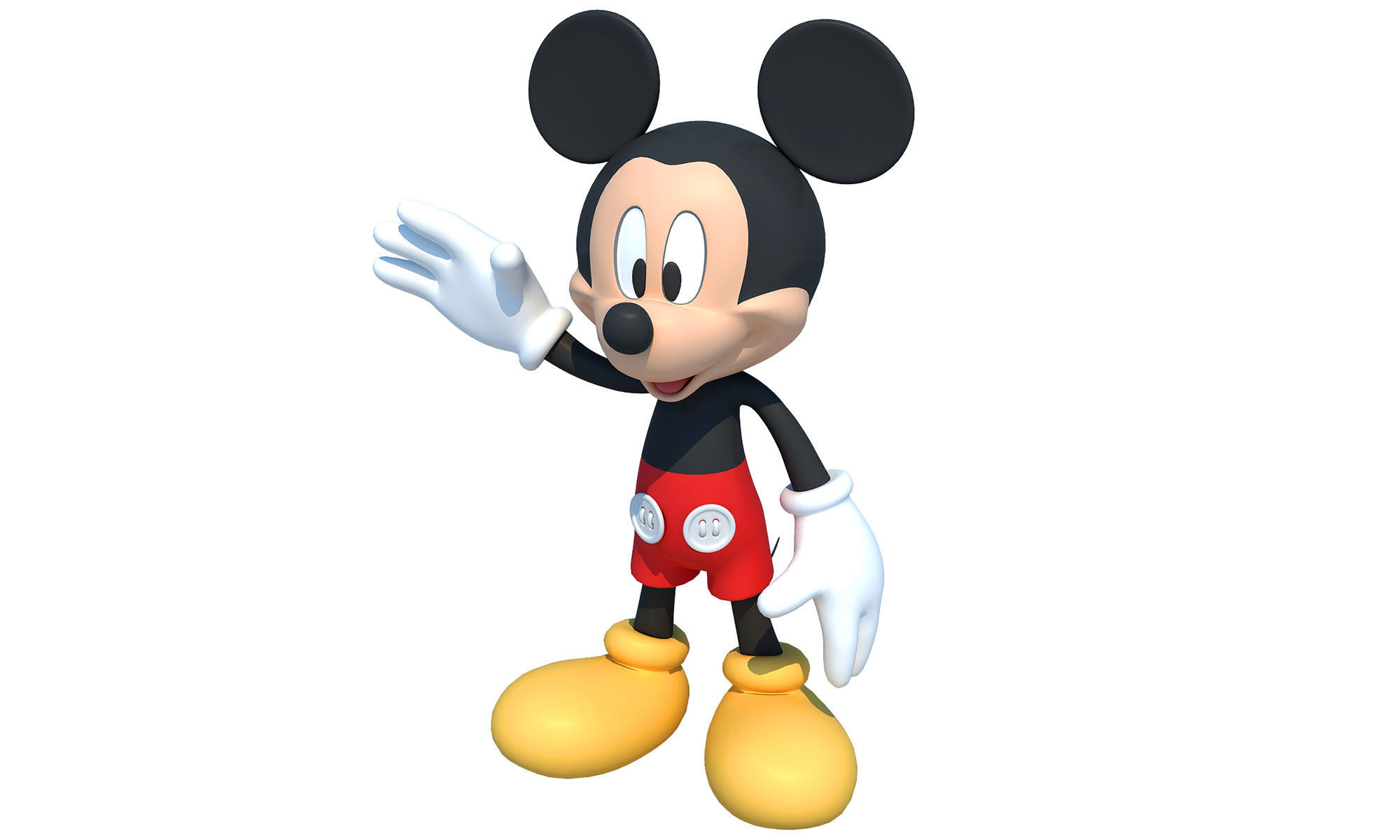 Mickey Mouse 3D model_5