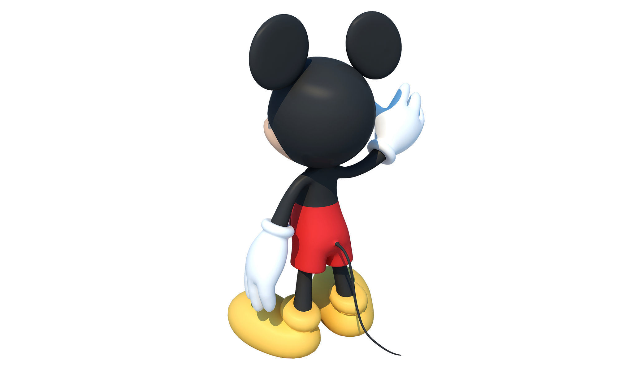 Mickey Mouse 3D model_9