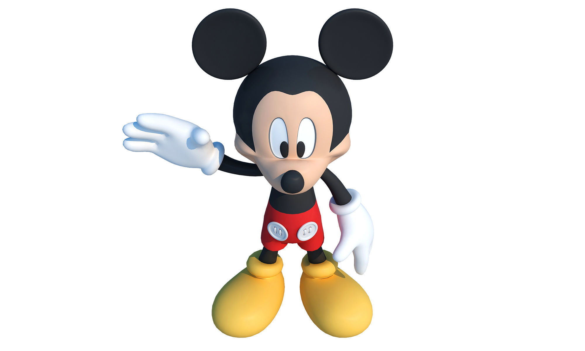 Mickey Mouse 3D model_11