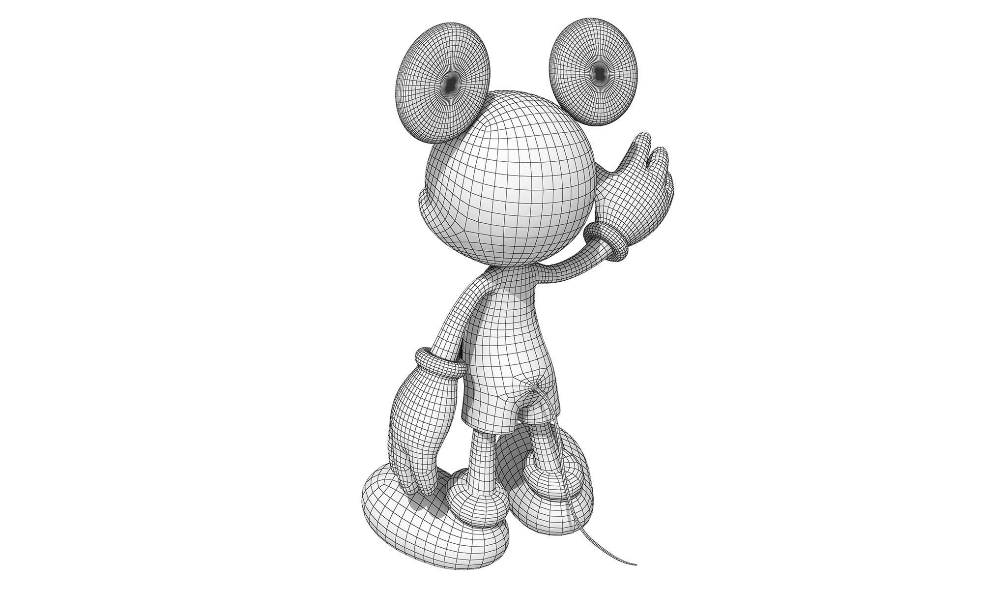 Mickey Mouse 3D model_10
