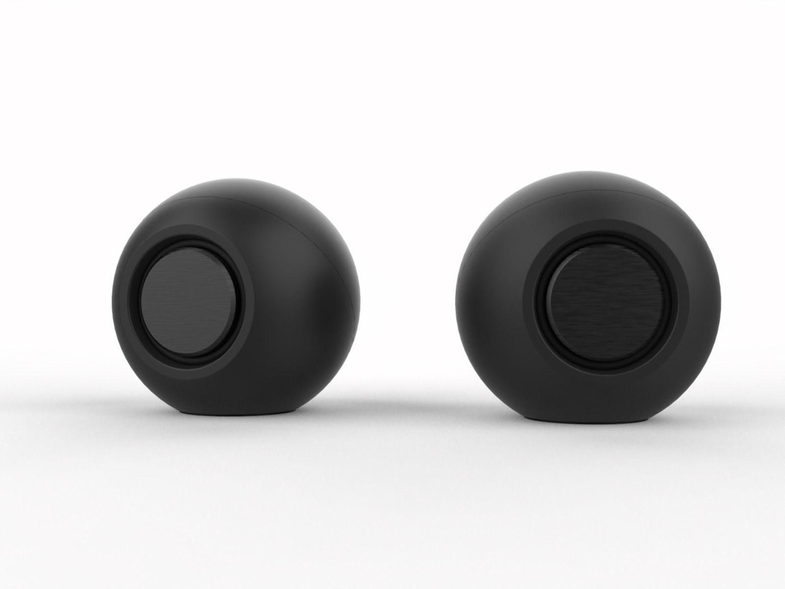Creative Pebble Desktop PC Speakers 3D model_5