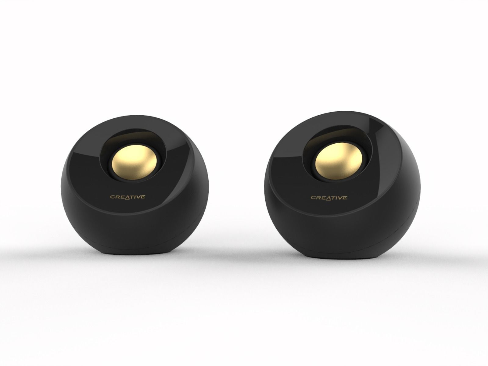 Creative Pebble Desktop PC Speakers 3D model_2