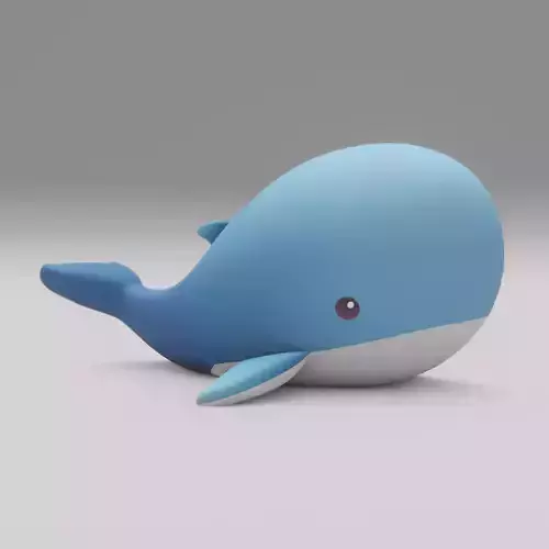 Plush Whale