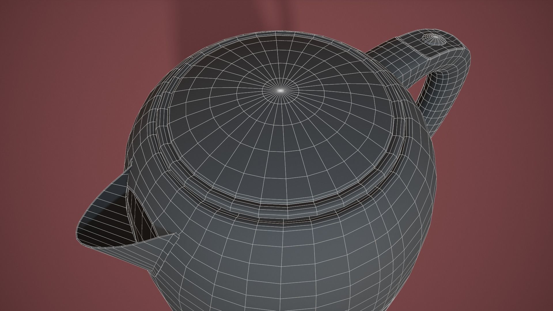 Russell Hobbs Kettle Low-poly 3D model_19