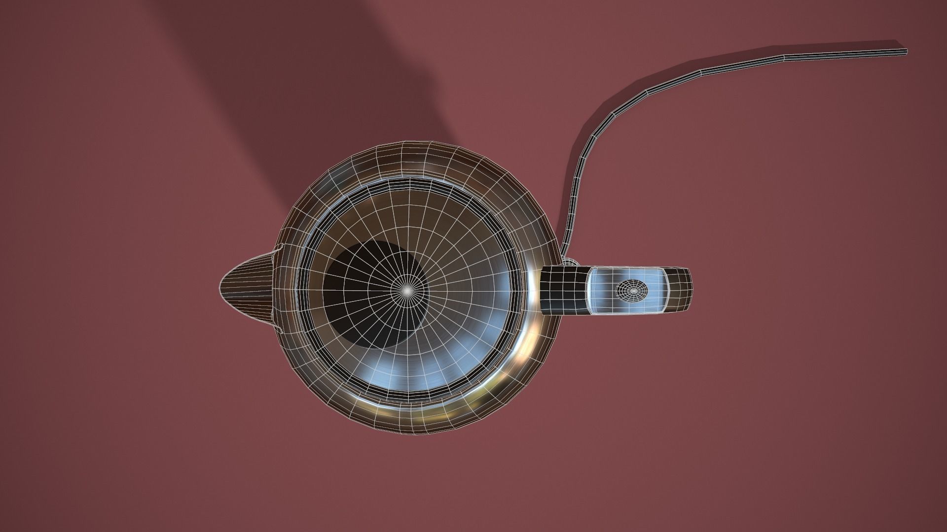 Russell Hobbs Kettle Low-poly 3D model_11