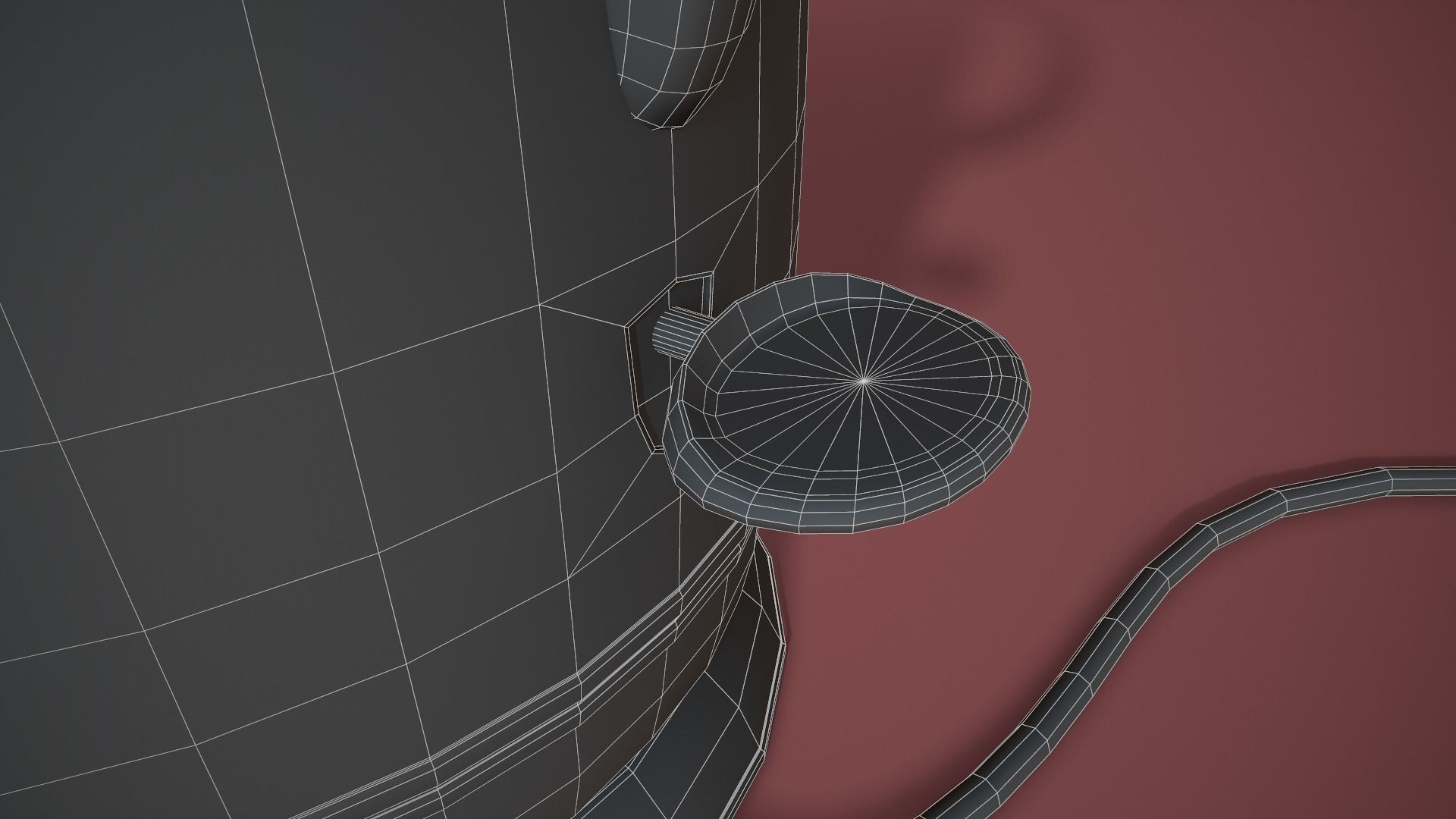 Russell Hobbs Kettle Low-poly 3D model_21