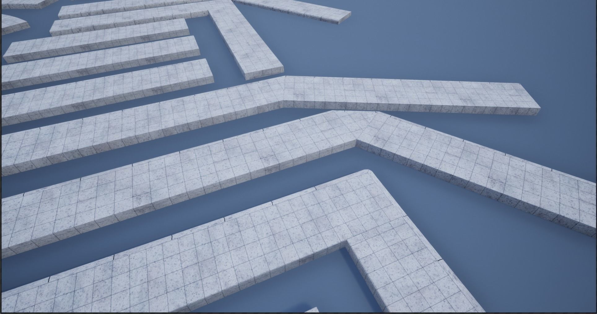 Lowpoly Modular PBR Pavements 2 Low-poly 3D model_14