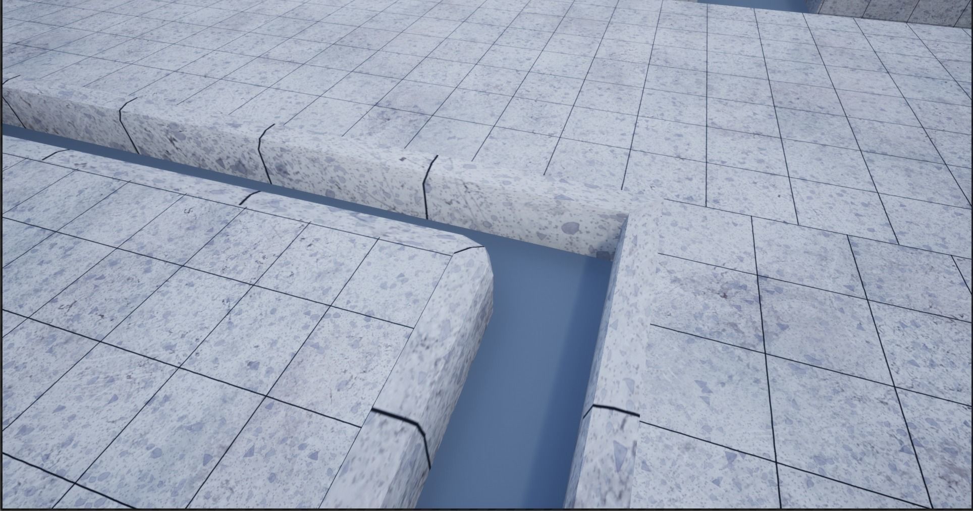 Lowpoly Modular PBR Pavements 2 Low-poly 3D model_12