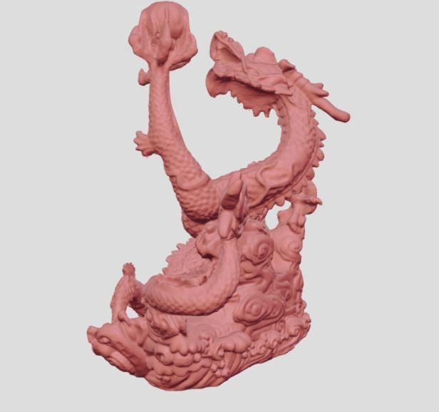 giant dragon 3D print model_4