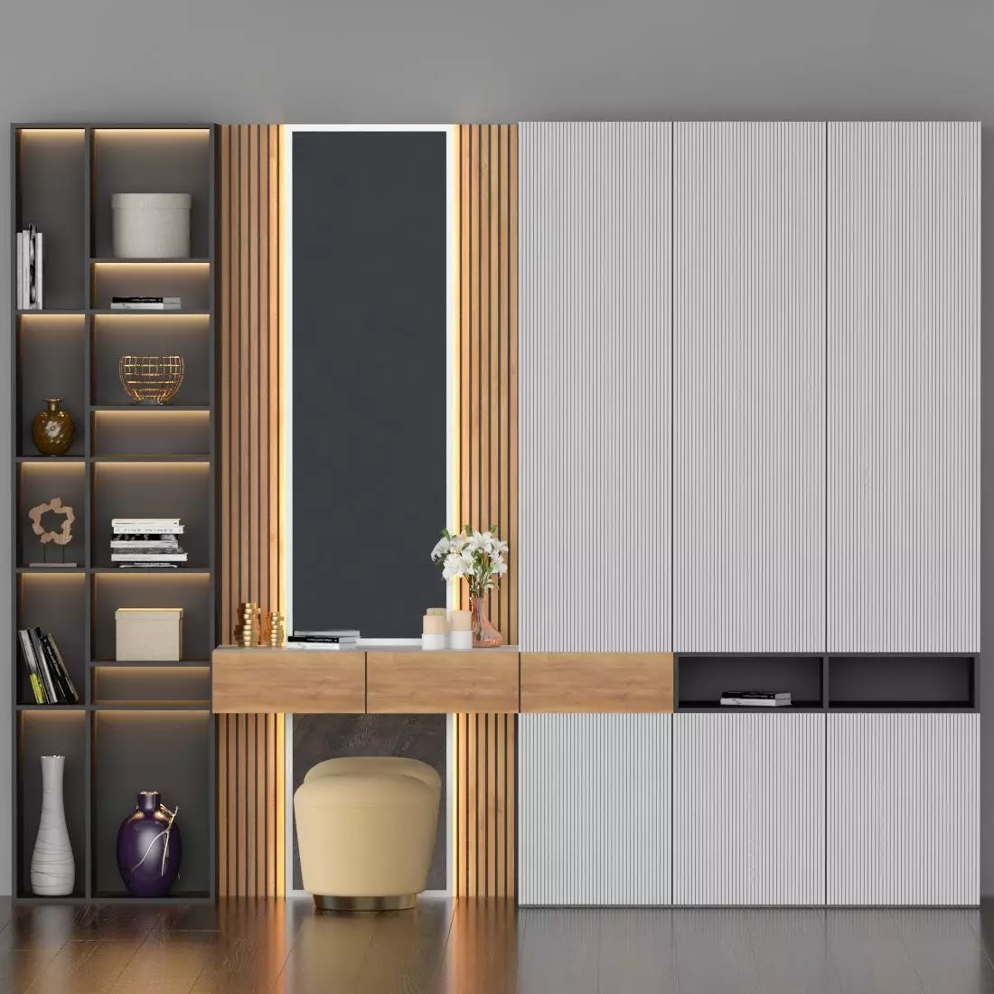 hall furniture 013 3D model_0