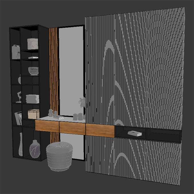 hall furniture 013 3D model_3