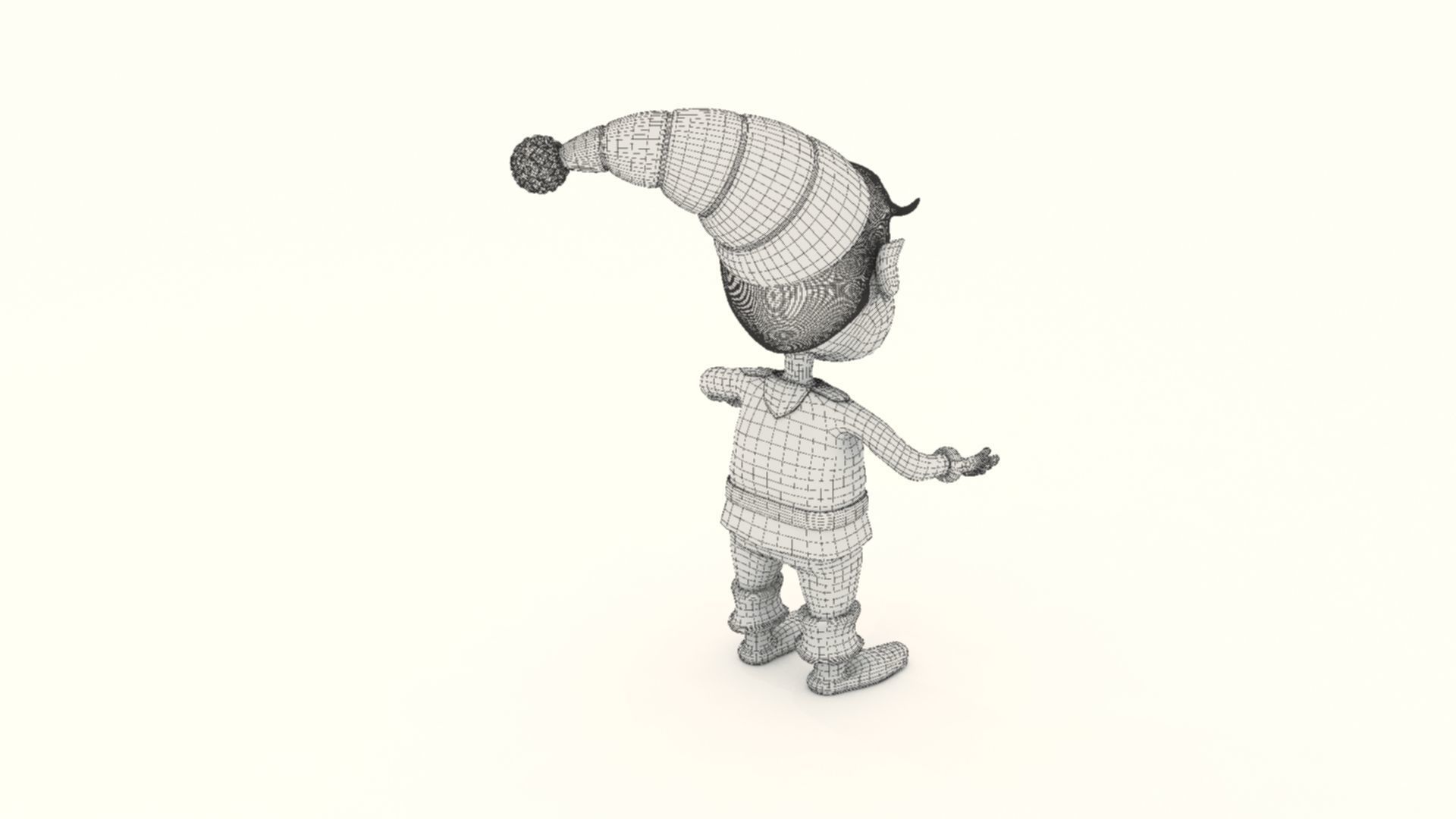 Santa Clauz Elf - 1 3D print model_12