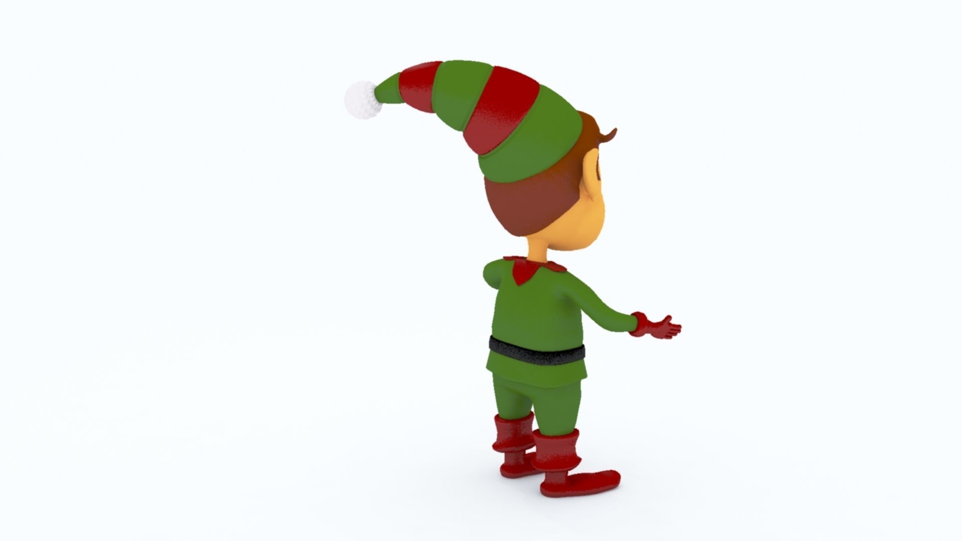 Santa Clauz Elf - 1 3D print model_5