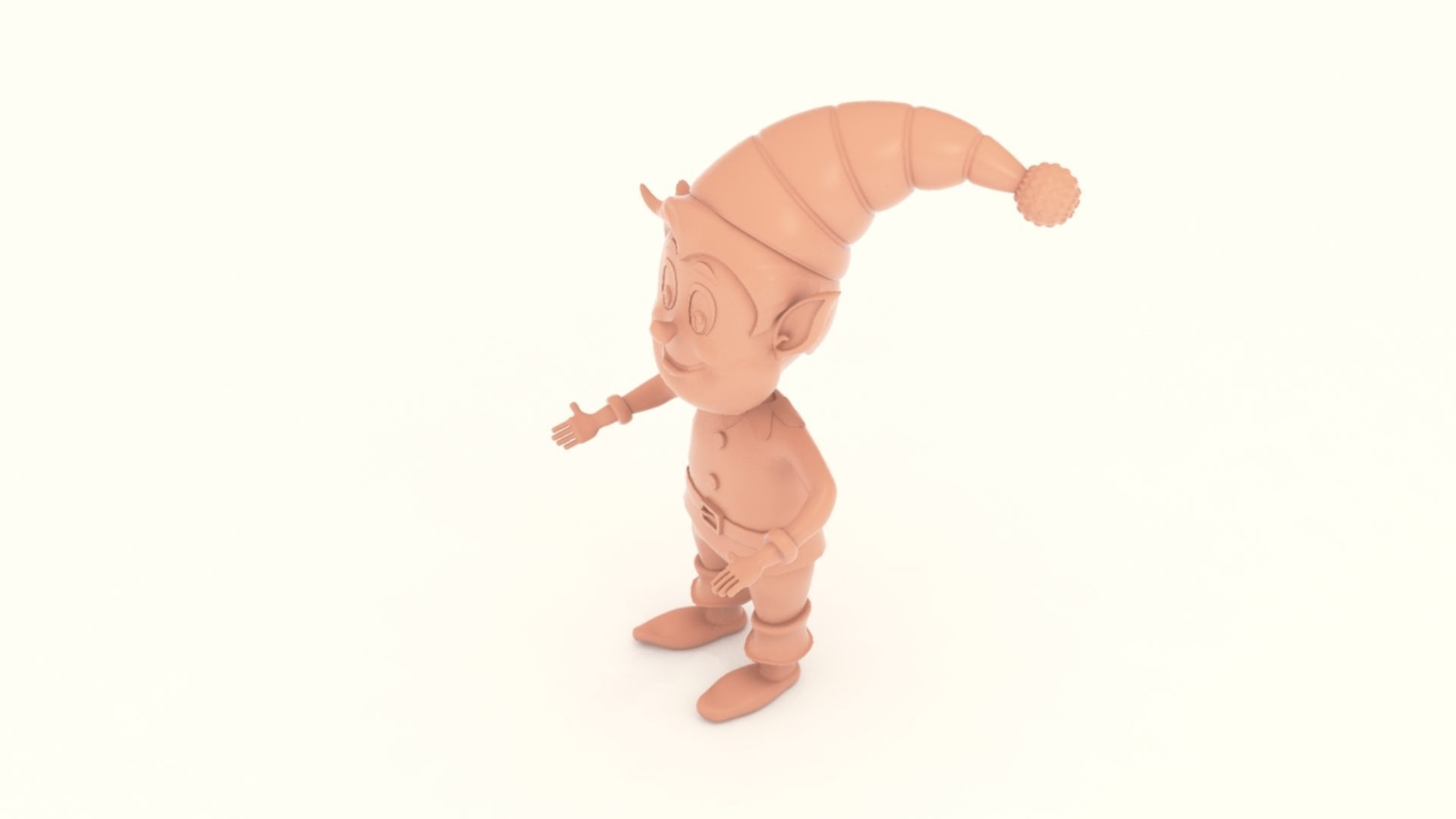 Santa Clauz Elf - 1 3D print model_8