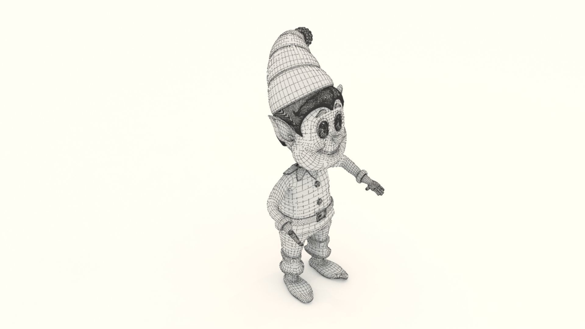 Santa Clauz Elf - 1 3D print model_10