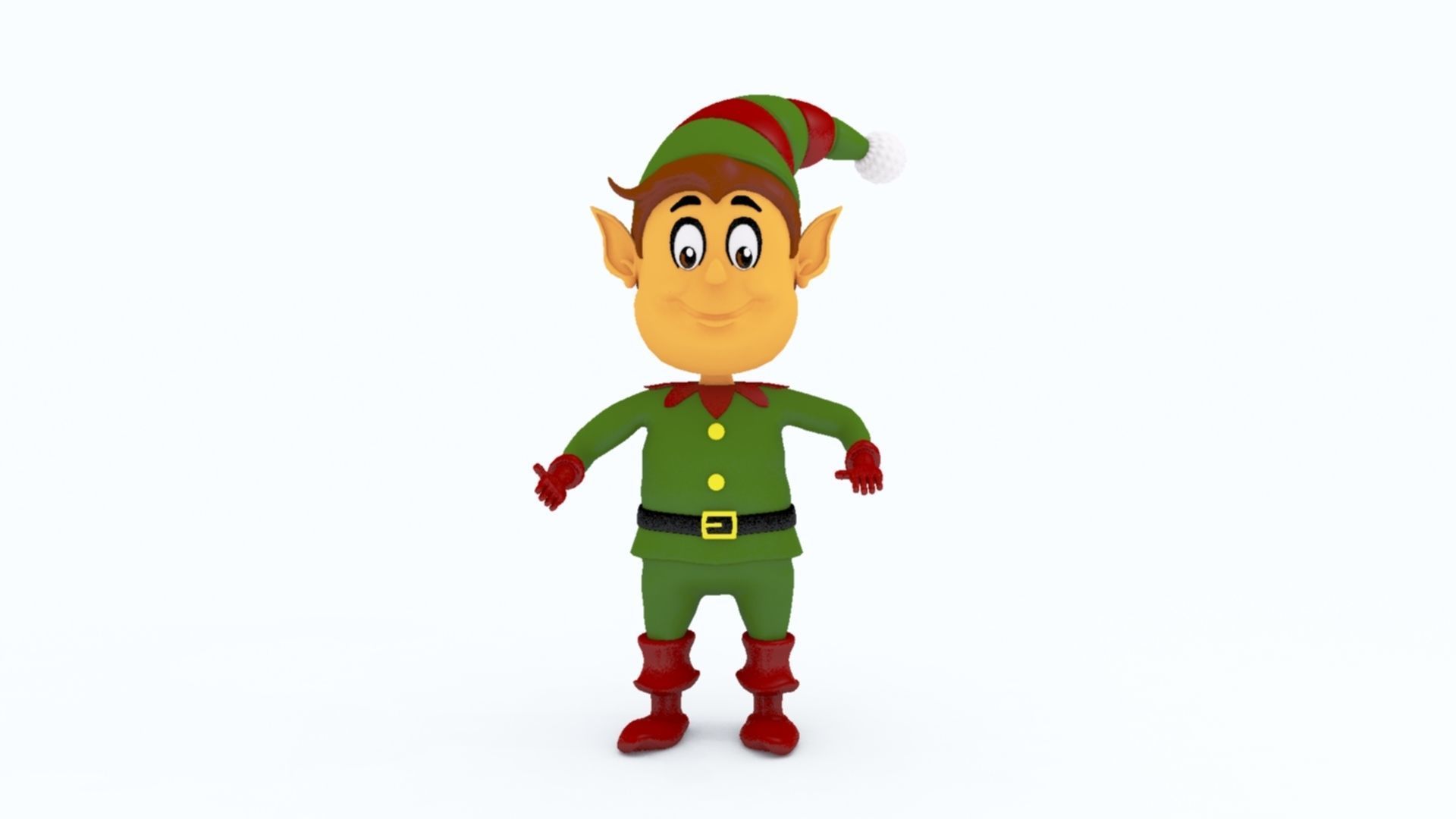 Santa Clauz Elf - 1 3D print model_2