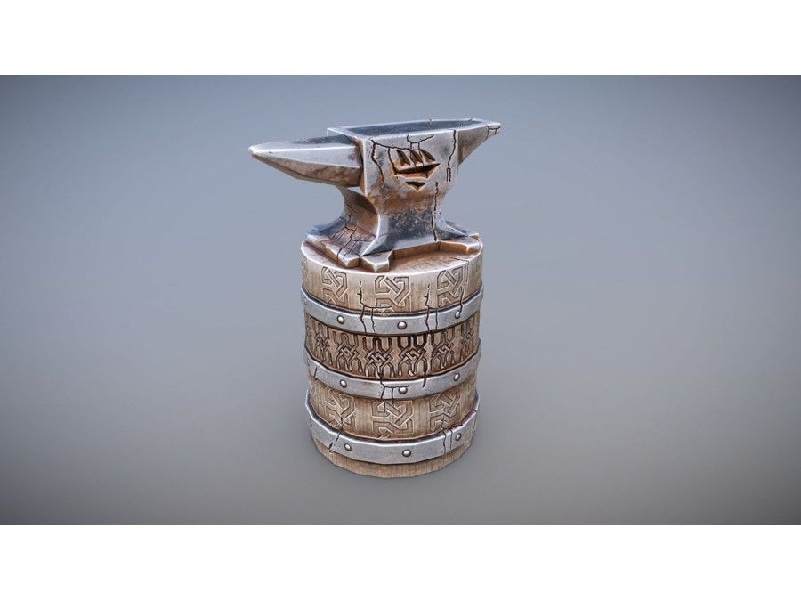 Medieval Props Unreal Engine  Low-poly 3D model_15