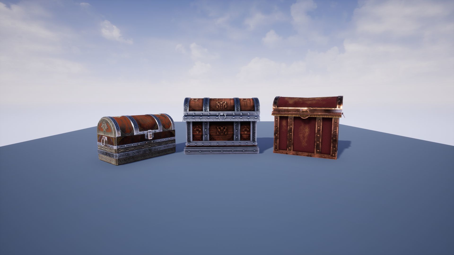 Medieval Props Unreal Engine  Low-poly 3D model_9