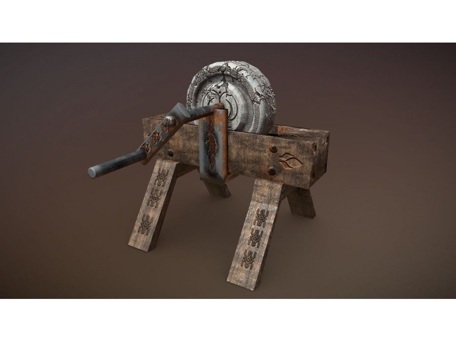 Medieval Props Unreal Engine  Low-poly 3D model_21