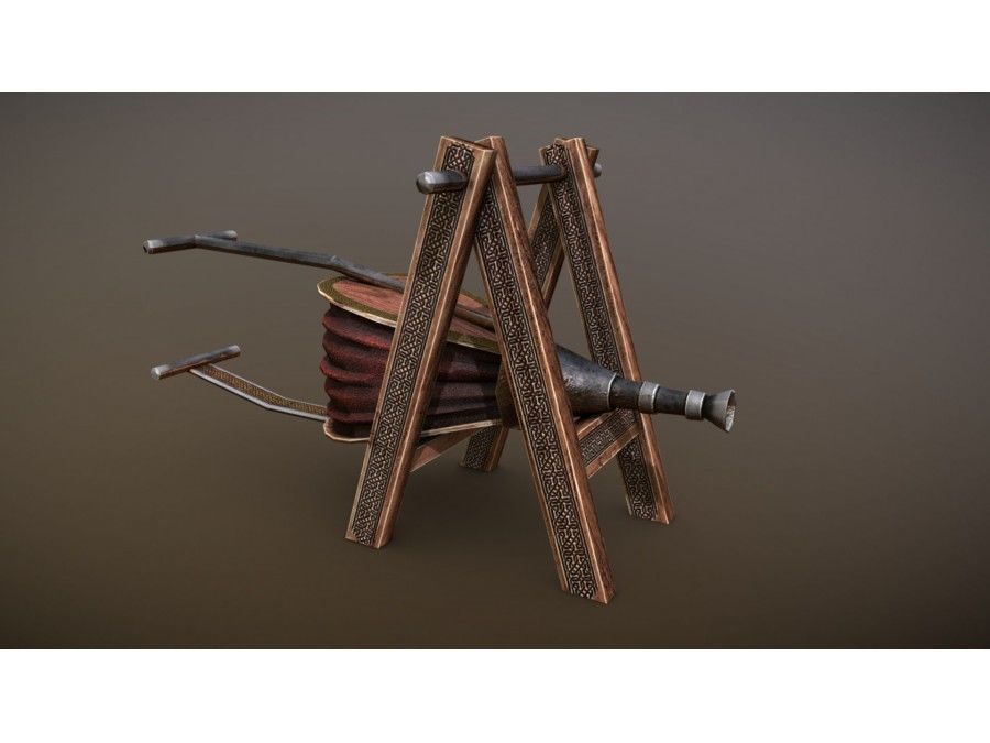 Medieval Props Unreal Engine  Low-poly 3D model_14