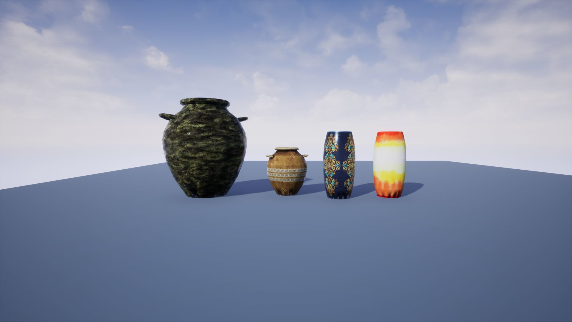 Medieval Props Unreal Engine  Low-poly 3D model_7