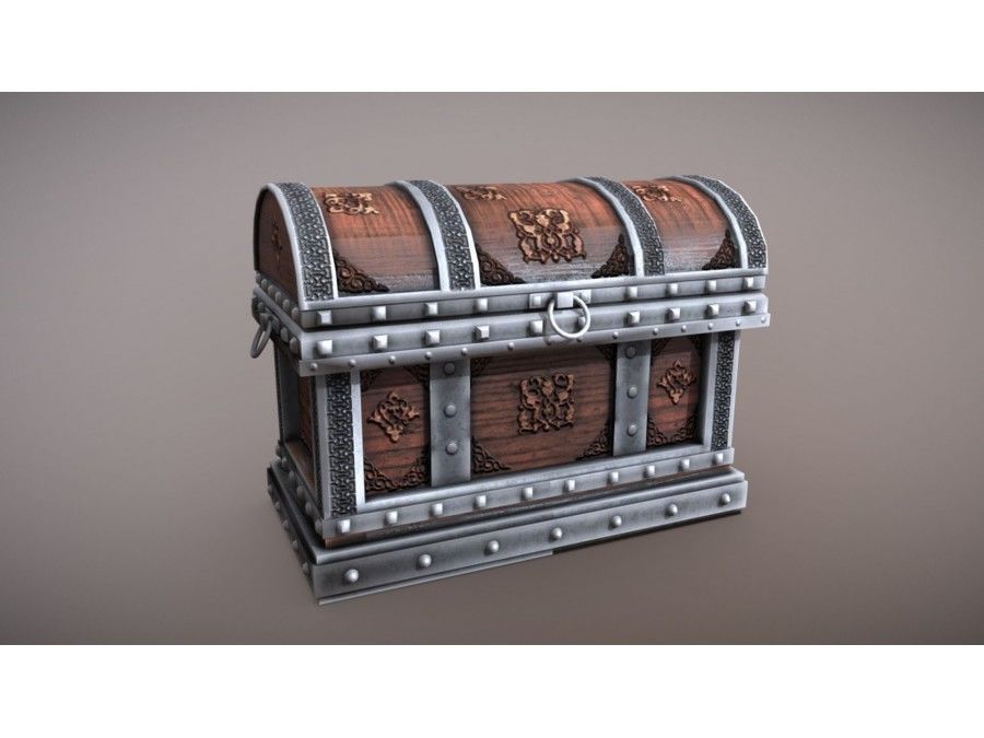 Medieval Props Unreal Engine  Low-poly 3D model_23