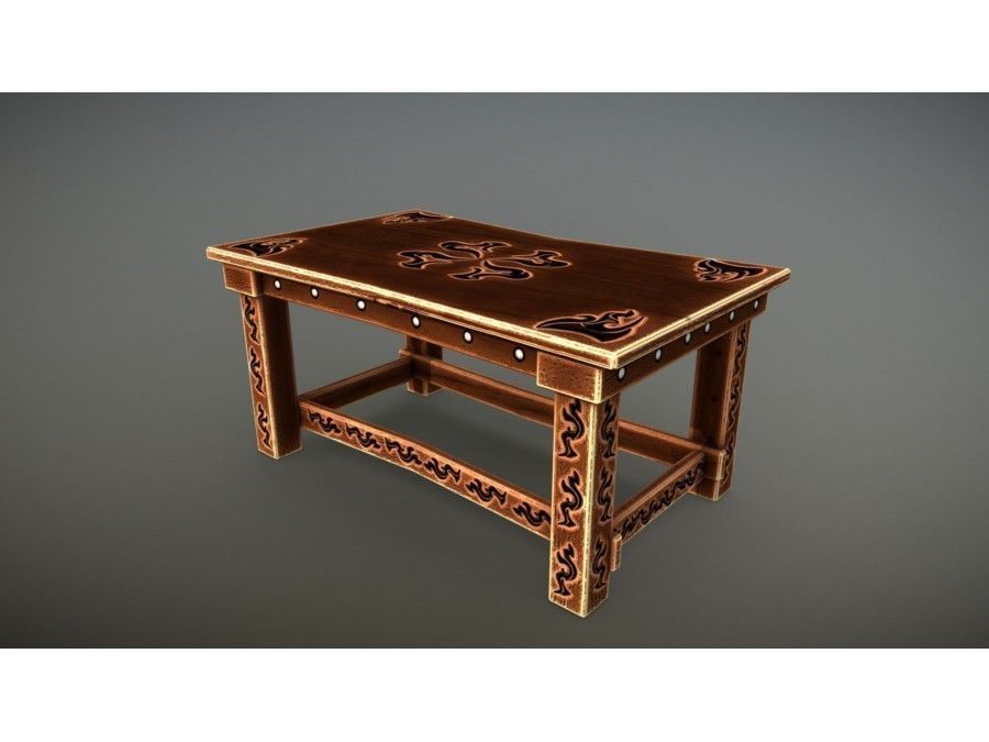 Medieval Props Unreal Engine  Low-poly 3D model_13