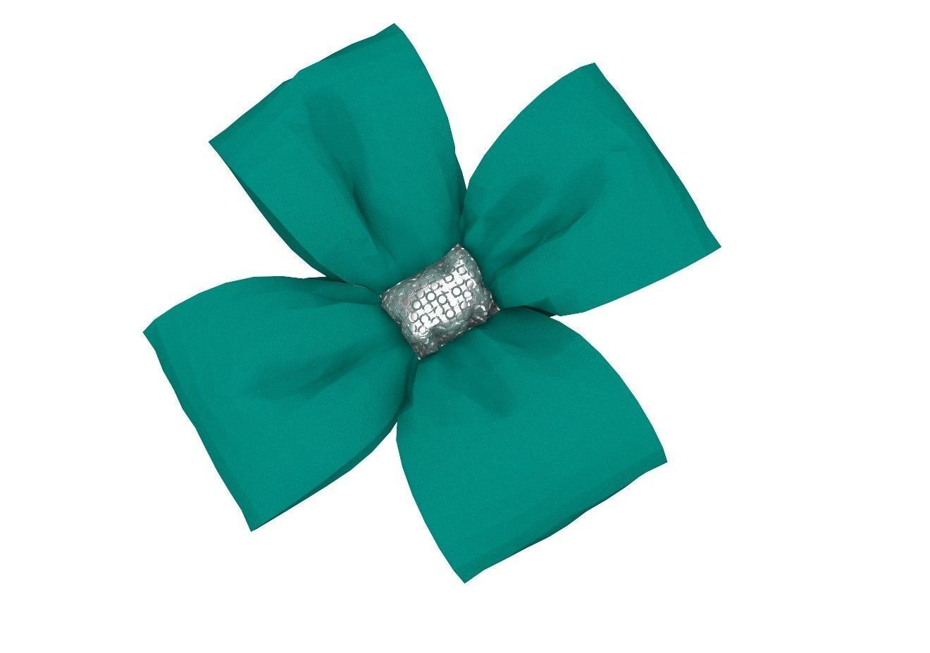 GIFT BOW 3 Low-poly 3D model_2